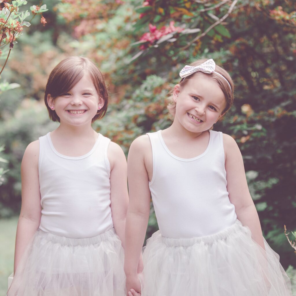 Ella and her best friend Emma.