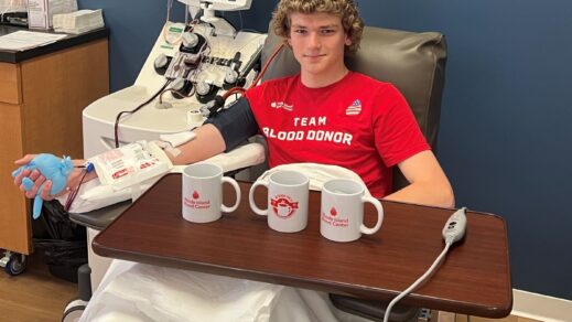 Rhode Island Teenager Gives 50th Blood Donation Days After High School Graduation