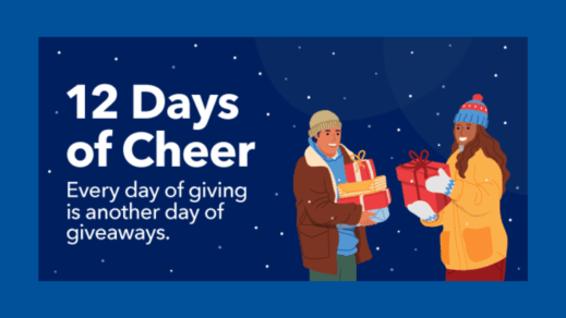 Rhode Island Blood Center offers blood donors the chance to win high-value gifts during the first 12 Days of December